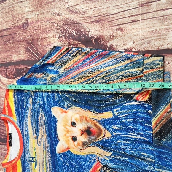 Unisex John Hancock Shocked Kitty Crew Neck Sweatshirt - Picture 9 of 11